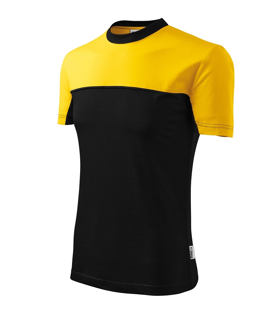 Rimeck COLORMIX 109 Tričko unisex Žltá, S