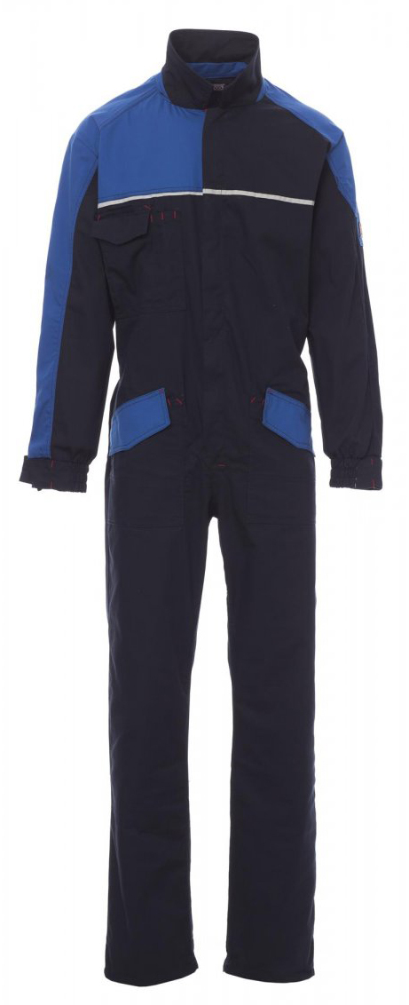 Payper PROMOTECH Pracovná kombinéza S, Navy blue-Royal blue