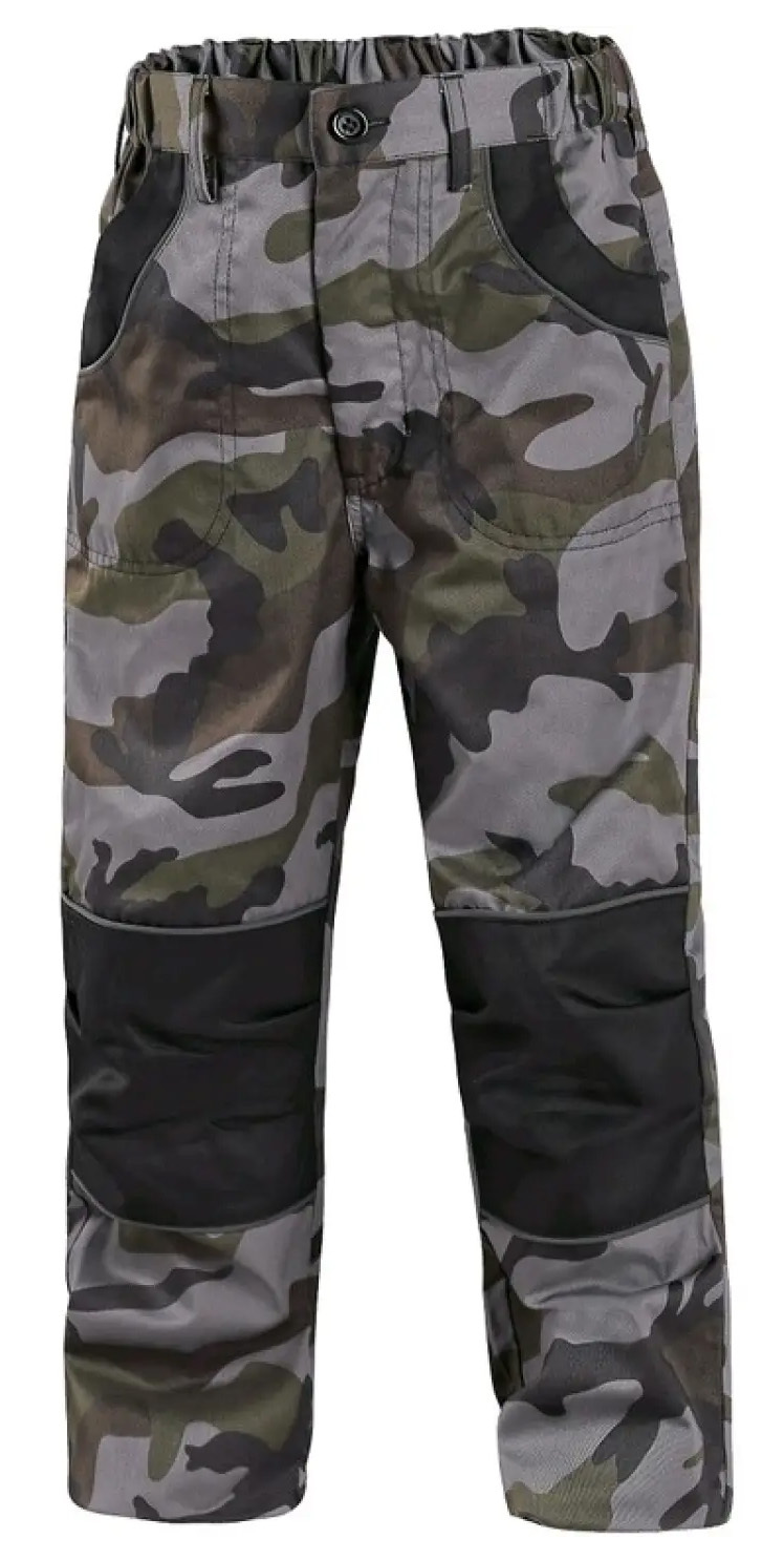 Canis CXS CAMO Nohavice detské Maskáčová, 160cm