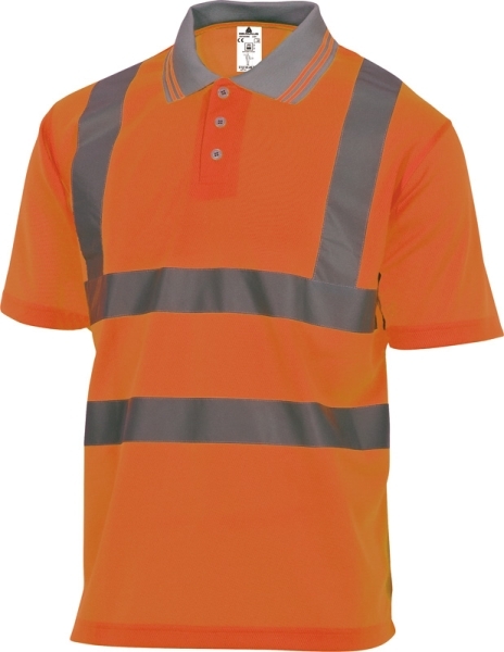 Delta Plus OFFSHORE Reflexná polokošeľa Fluorescenčno oranžová, XXL