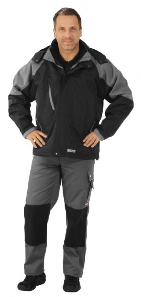 PLANAM WINTERJACKE 3610 Čierna-Sivá, L