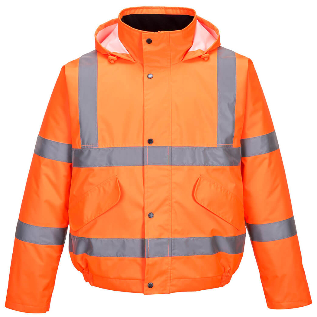 Portwest S463 HI-VIS BOMBER Reflexná bunda XS, Fluorescenčno oranžová