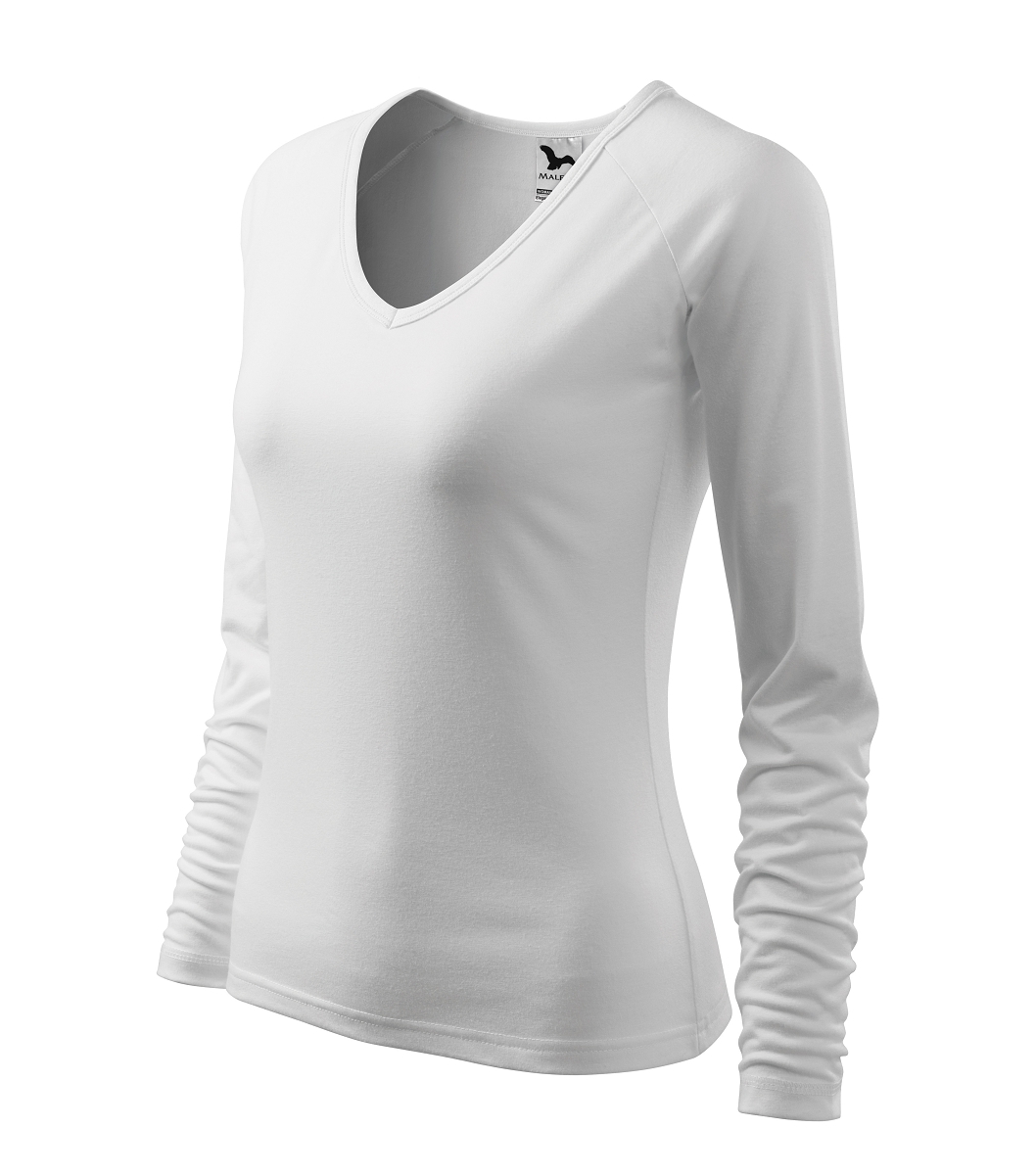 Malfini ELEGANCE 127 Tričko dámske Biela, 3XL