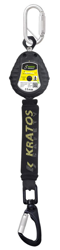 Kratos Safety FA2050301 Zachytávač pádu Čierna