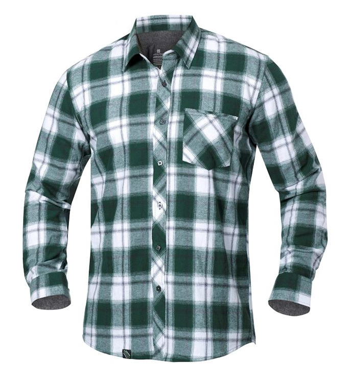Ardon OPTIFLANNELS Košeľa S, Zelená-Biela