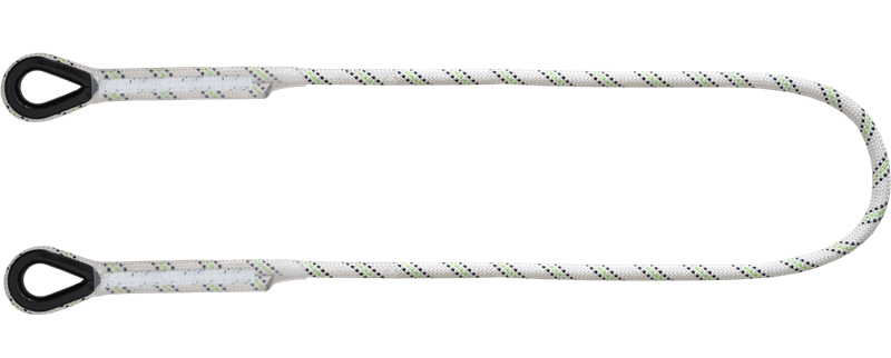 Kratos Safety FA4050015 Polohovacie lano Biela