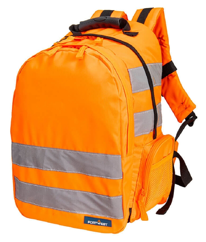 Portwest B905 Reflexný ruksak Reflexná oranžová