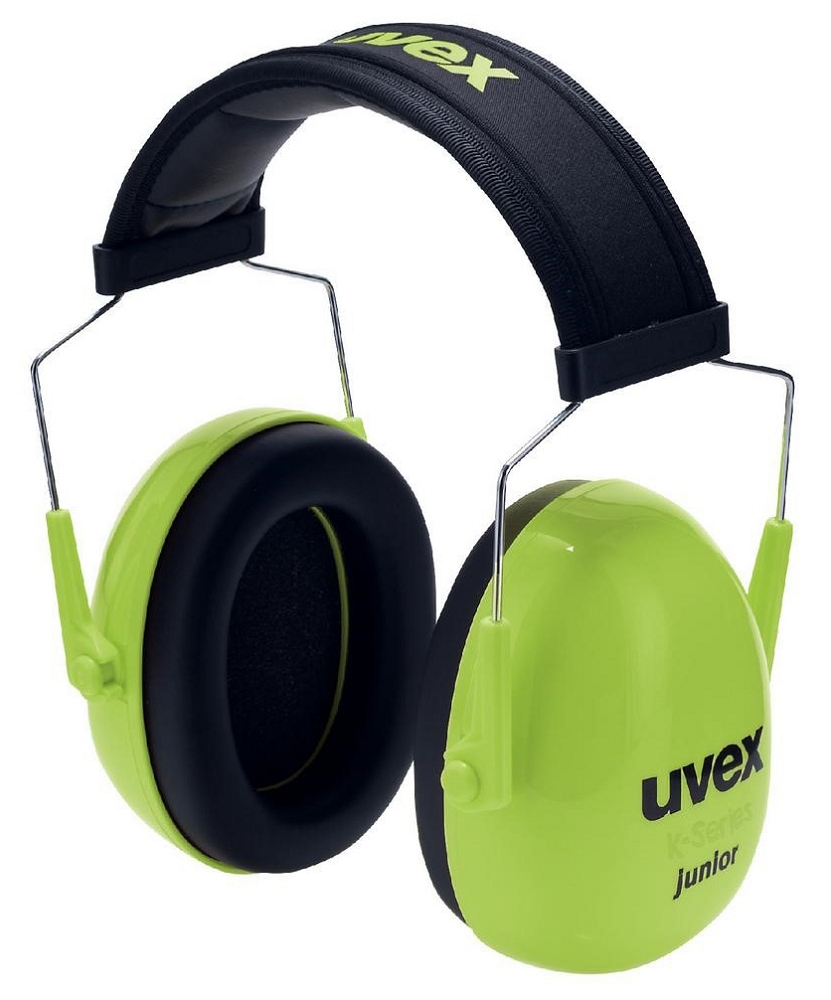 Uvex K JUNIOR Detské chrániče sluchu Limetková