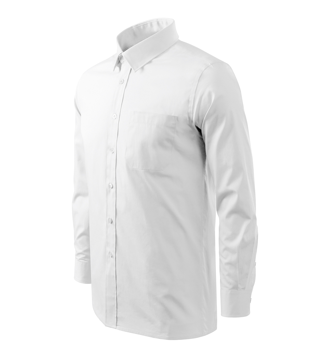 Malfini STYLE LS 209 Košeľa pánska Biela, S