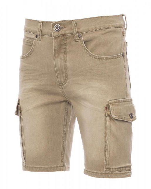 Payper JEEP Riflové bermudy 44, Khaki