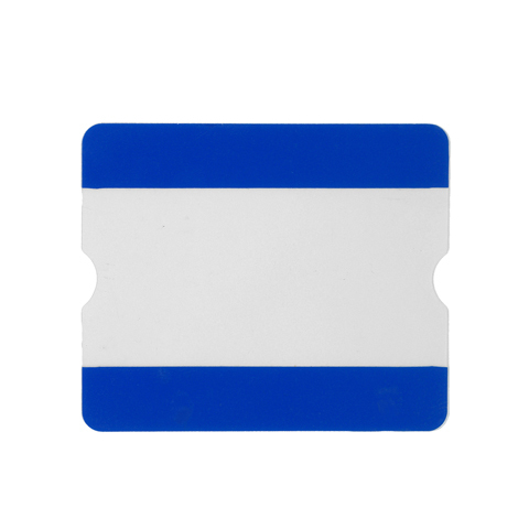 BY 1FFO2MO Otvorené samolepiace podlahové vrecko - 21,6x23,1 cm Modrá