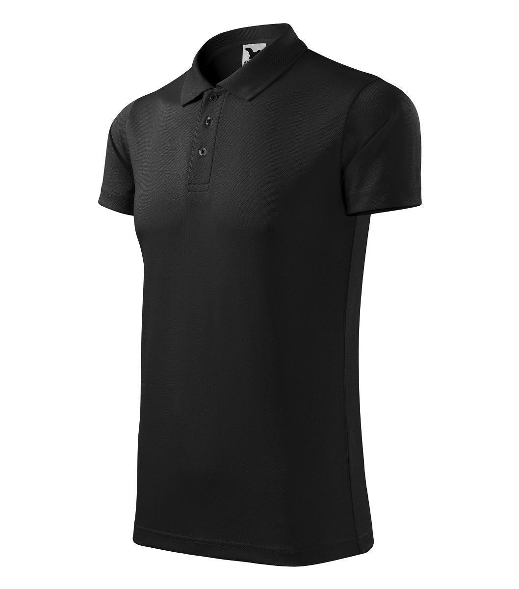Malfini VICTORY 217 Polokošeľa unisex S, Čierna