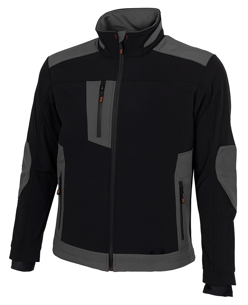Bennon EREBOS 2.0 JACKET BLACK/GREY Strečová pracovná bunda XS, Čierna-Sivá
