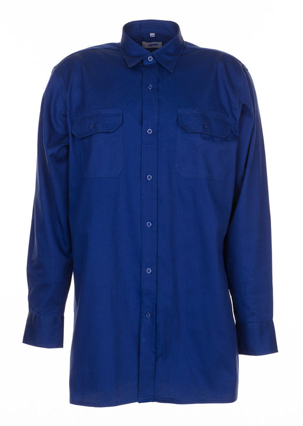 Planam SHIRTS TWILL SHIRT LONG SLEEVES Košeľa 37/38, Tmavo modrá