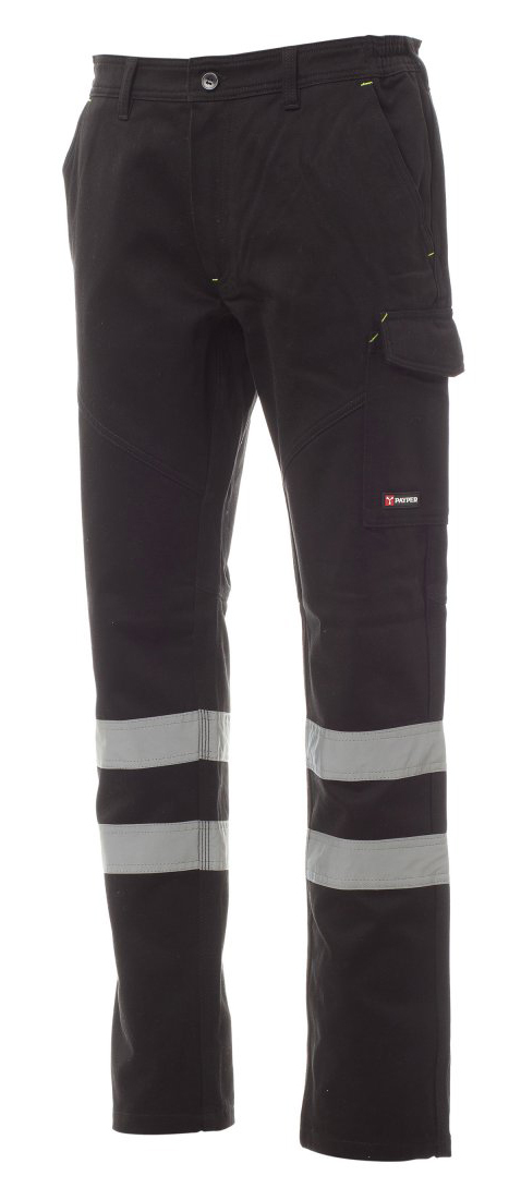 Payper WORKER WINTER REFLEX Zimné nohavice XS, Total black