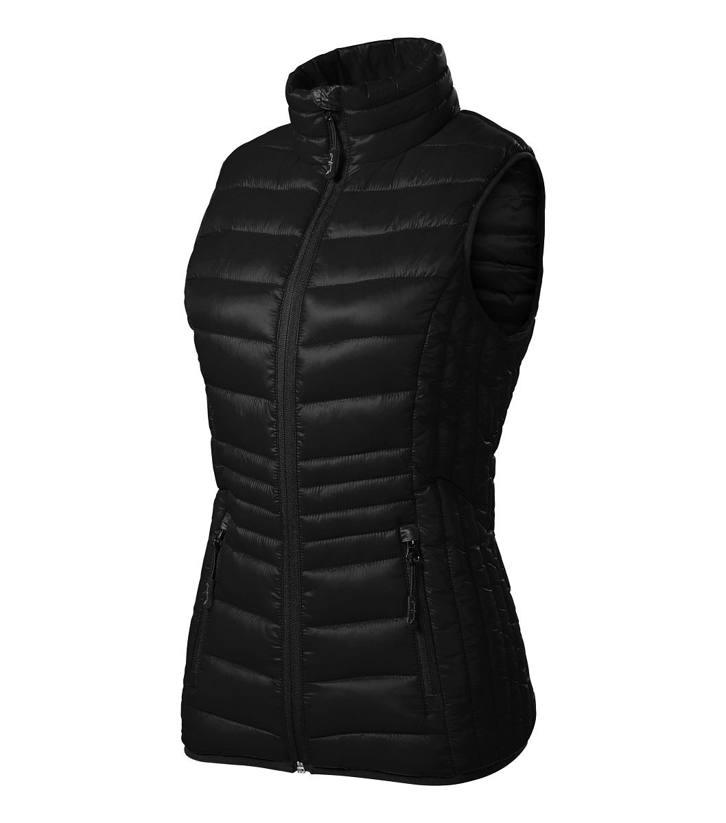 Malfini Premium EVEREST 554 Vesta dámska XS, Čierna