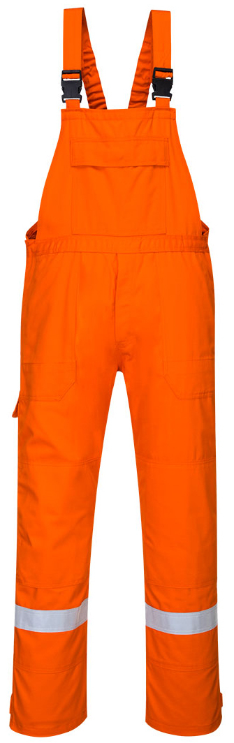 Portwest FR27 BIZFLAME PLUS Nehorľavé nohavice na traky Fluorescenčno oranžová, 4XL