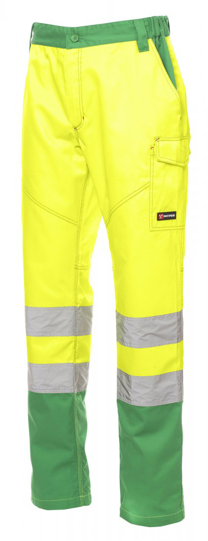Payper CHARTER Reflexné nohavice pánske S, Fluorescent yellow-Green