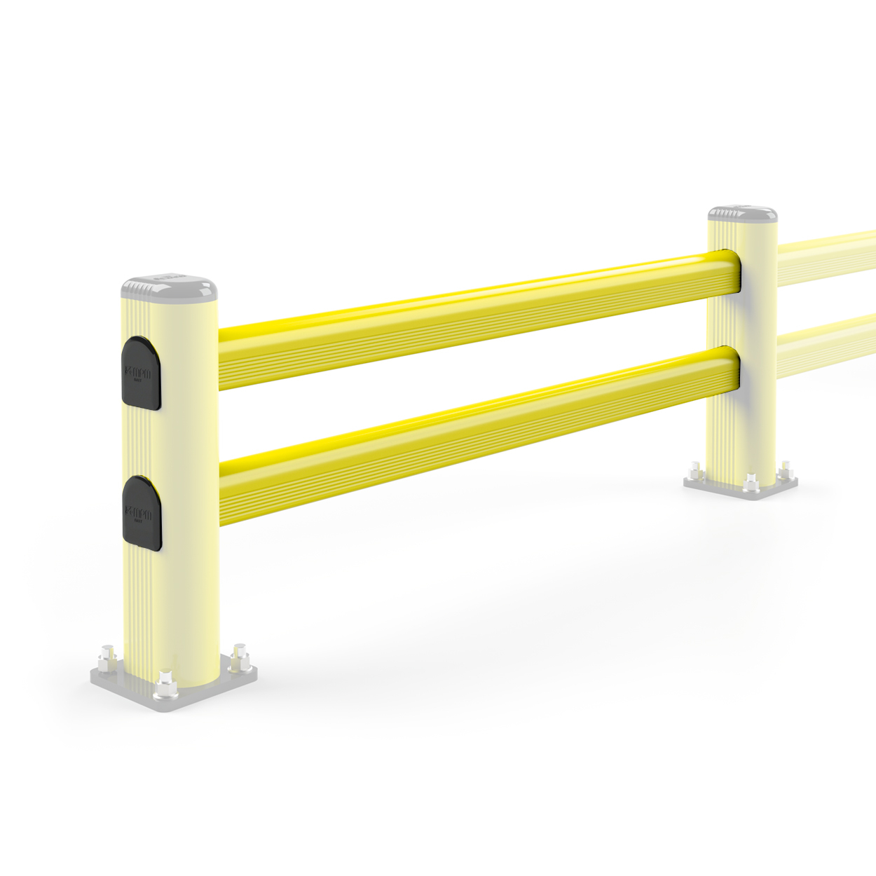 MPM DPP 33 403 Sada priečnic s vysokou odolnosťou SM - 150x4,5x7 cm Žltá