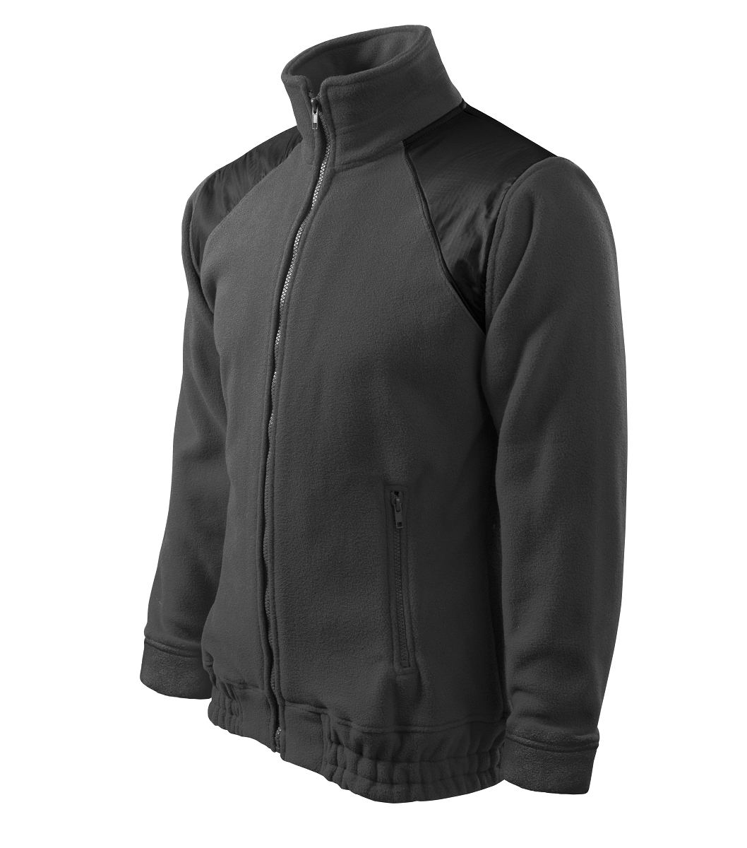 Rimeck JACKET HI-Q 506 Fleecová bunda unisex S, Oceľovo sivá