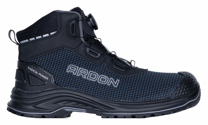 Ardon BRICK BLUE O2 ESD Pracovná obuv Čierna-Modrá, 47