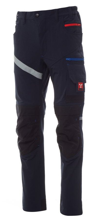 Payper NEXT 4W SUMMER Pracovné nohavice 42, Navy blue-Black