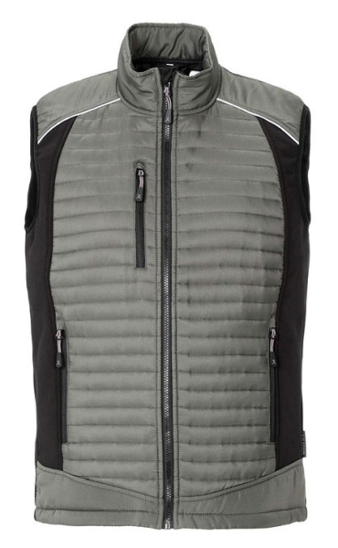 Planam OUTDOOR AIR Zimná vesta XL, Zelená-Čierna