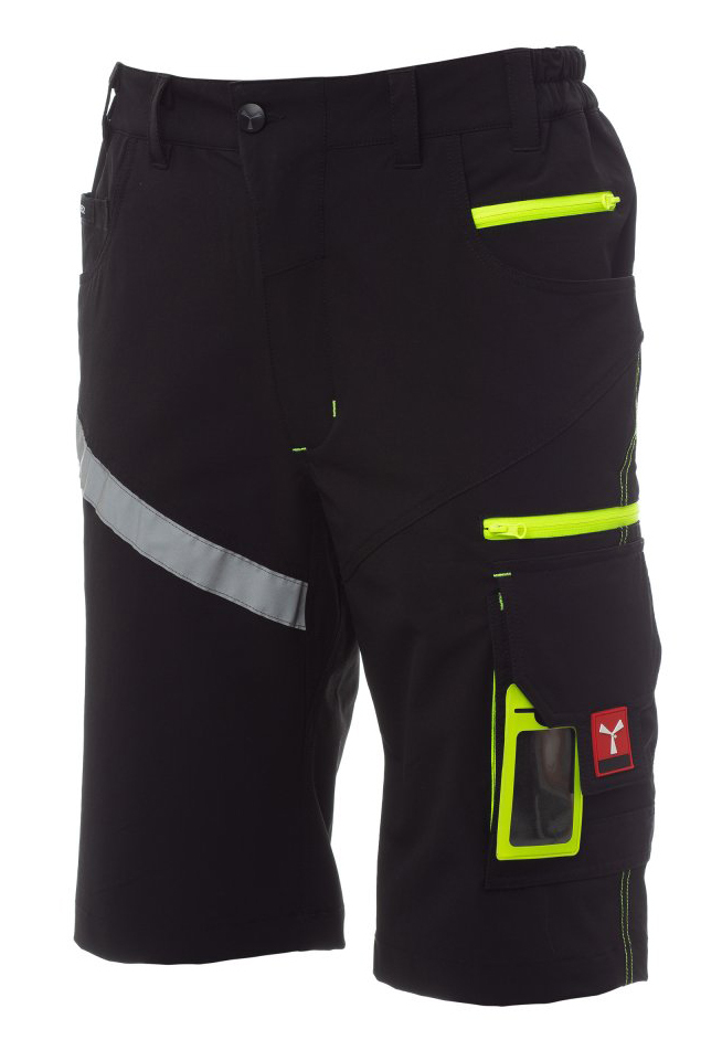Payper NEXT 4W SHORTS Krátke nohavice 50, Black-Black