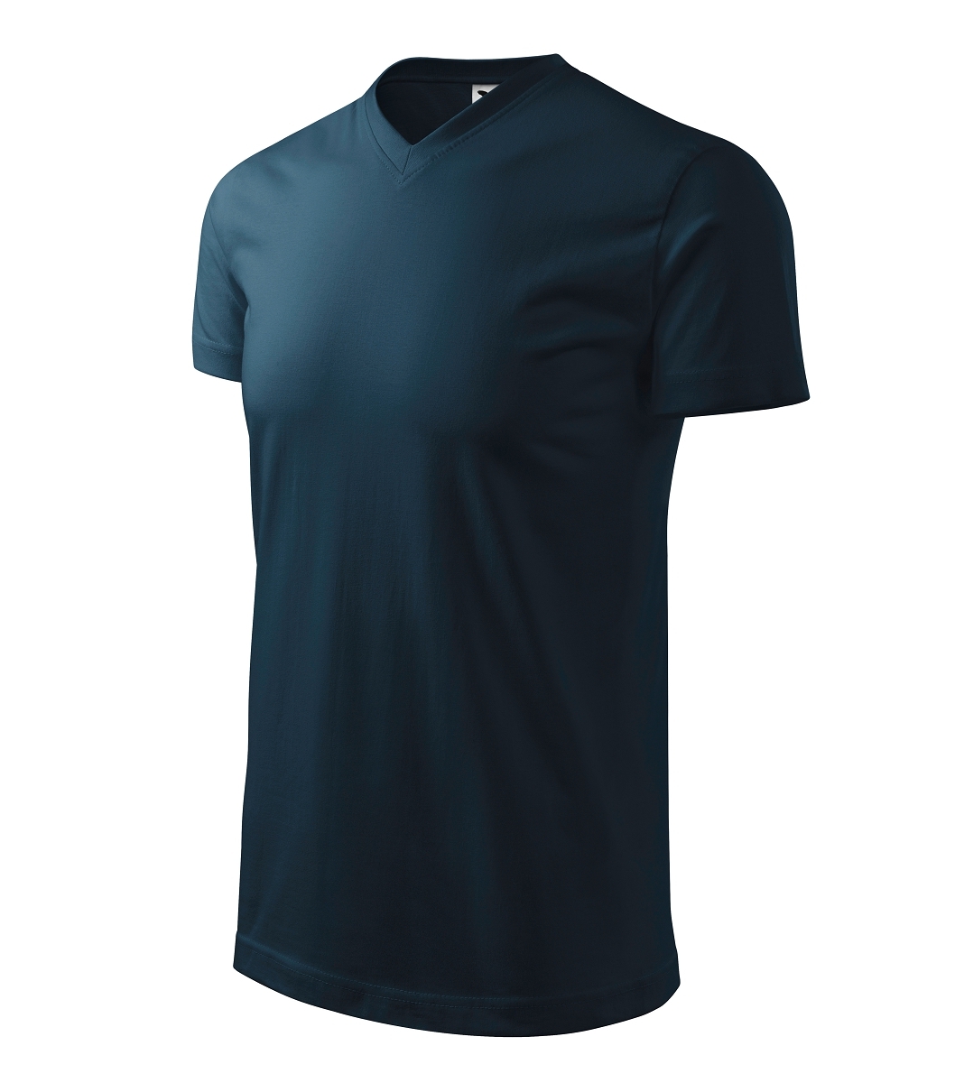 Malfini HEAVY V-NECK 111 Tričko unisex 3XL, Tmavo modrá