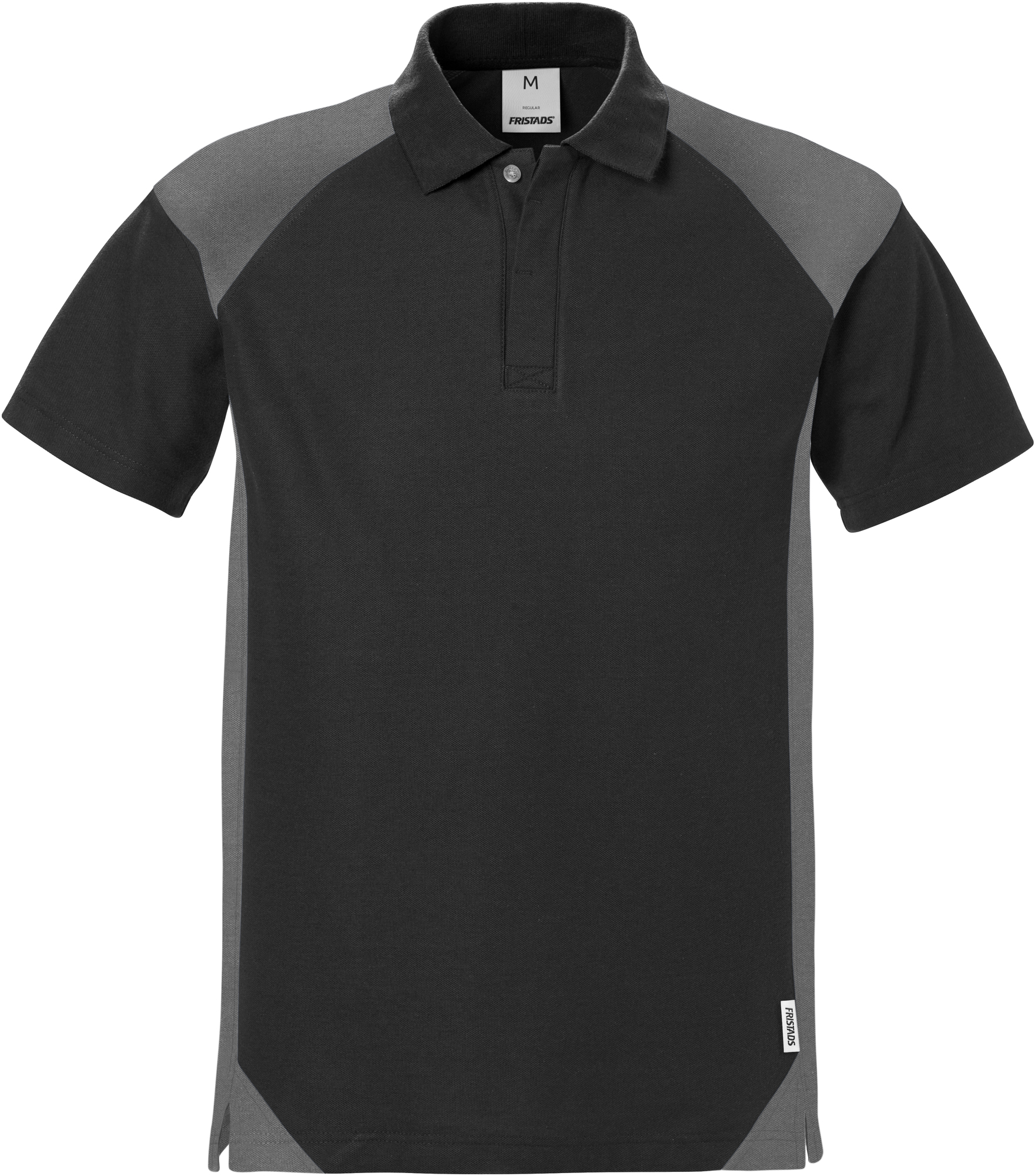 Fristads Polokošeľa 7047 PHV Čierna-Šedá, 3XL