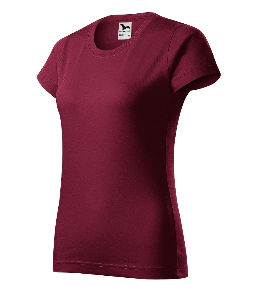 Malfini BASIC 134 Tričko dámske XL, Garnet