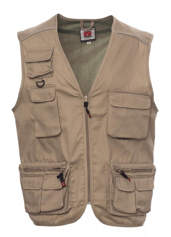 Payper POCKET Letná vesta S, Khaki