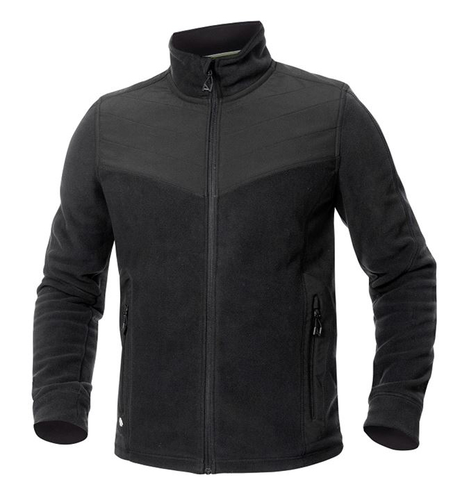 Ardon SOFTFLEECE COMBO Fleecová mikina pánska XS, Čierna