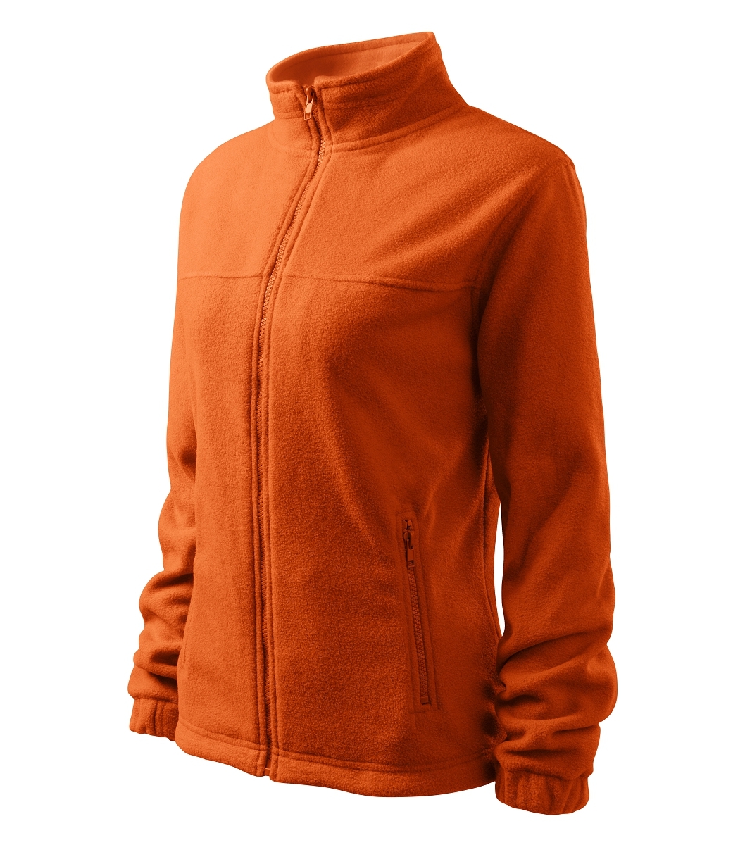 Rimeck JACKET 504 Fleecová bunda dámska XXL, Oranžová-Čierna