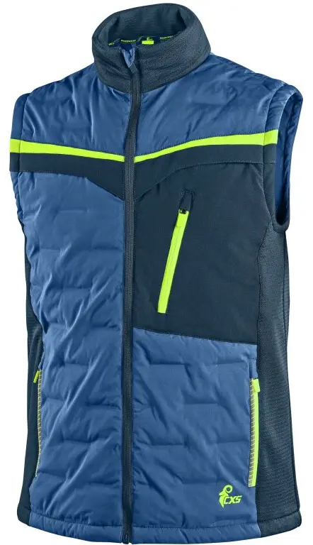 Canis CXS NAOS Vesta pánska Modrá, 3XL