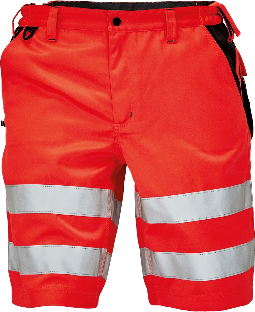 Cerva KNOXFIELD HI-VIS Reflexné šortky Červená, 46