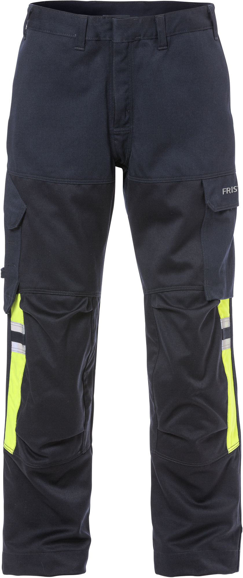 Fristads Nohavice 2165 MFA 44, Výstražná žltá-Námornícka modrá