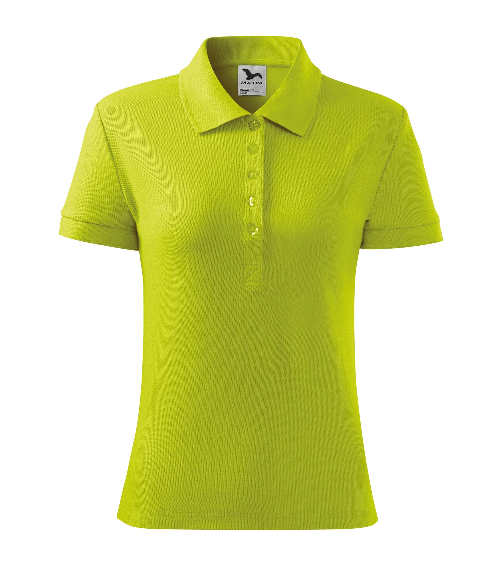 Malfini COTTON 213 Polokošeľa dámska S, Limetková