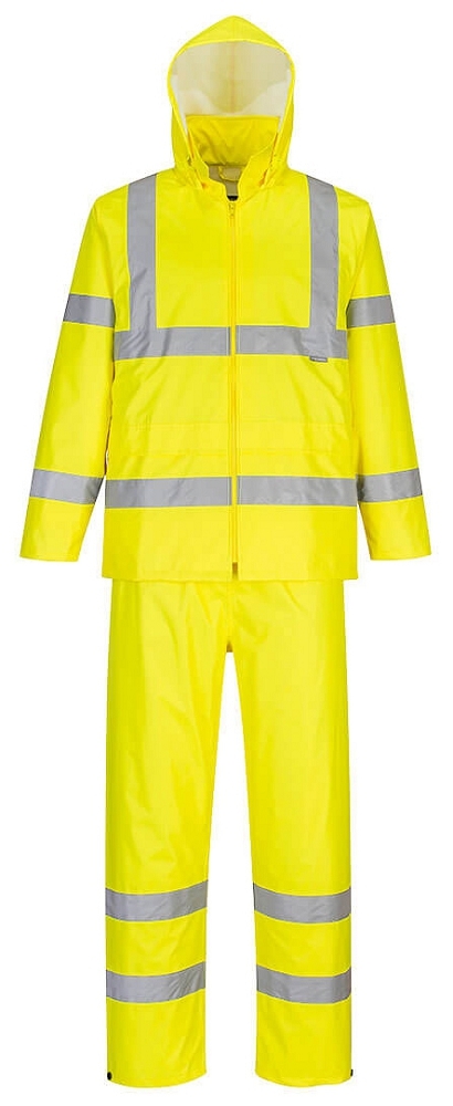 Portwest H445 Nepremokavý reflexný komplet S, Reflexná žltá
