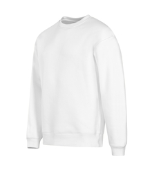 Malfini VIBE CREW 430 Mikina unisex Biela, XS