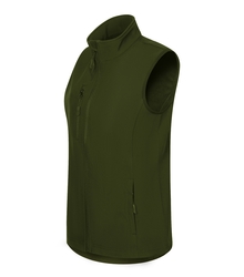 Malfini TRAIL 569 Softshellová vesta dámska XS, Military