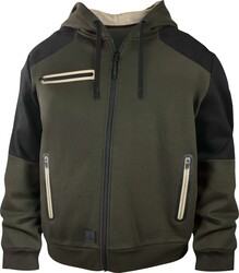 Delta Plus RIGA Mikina s kapucňou S, Khaki