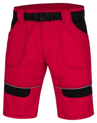 Ardon COOL TREND Montérkové kraťasy Červená-Čierna, 46