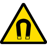 BZ PH423 Značka silné magnetické pole - plast 20x20 cm