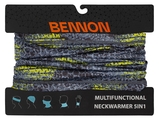 Bennon KAIROS NECKWARMER GREY/GREEN Nákrčník
