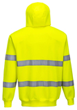 Portwest B305 HI-VIS Mikina na zips