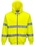 Portwest B305 HI-VIS Mikina na zips