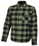 Bennon PIPPO SHIRT KHAKI/BLACK Flanelová košeľa