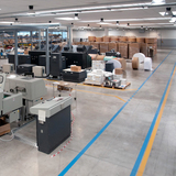 BY 0E36D Odolná páska pre vyznačenie manipulačného priestoru - šírka 7,5 cm