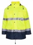 Planam HIGH VISIBLE Zimná reflexná parka dvojfarebná